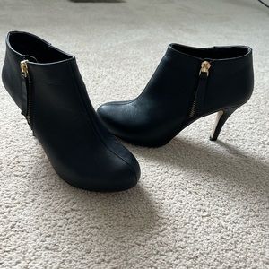 Heeled ankle booties